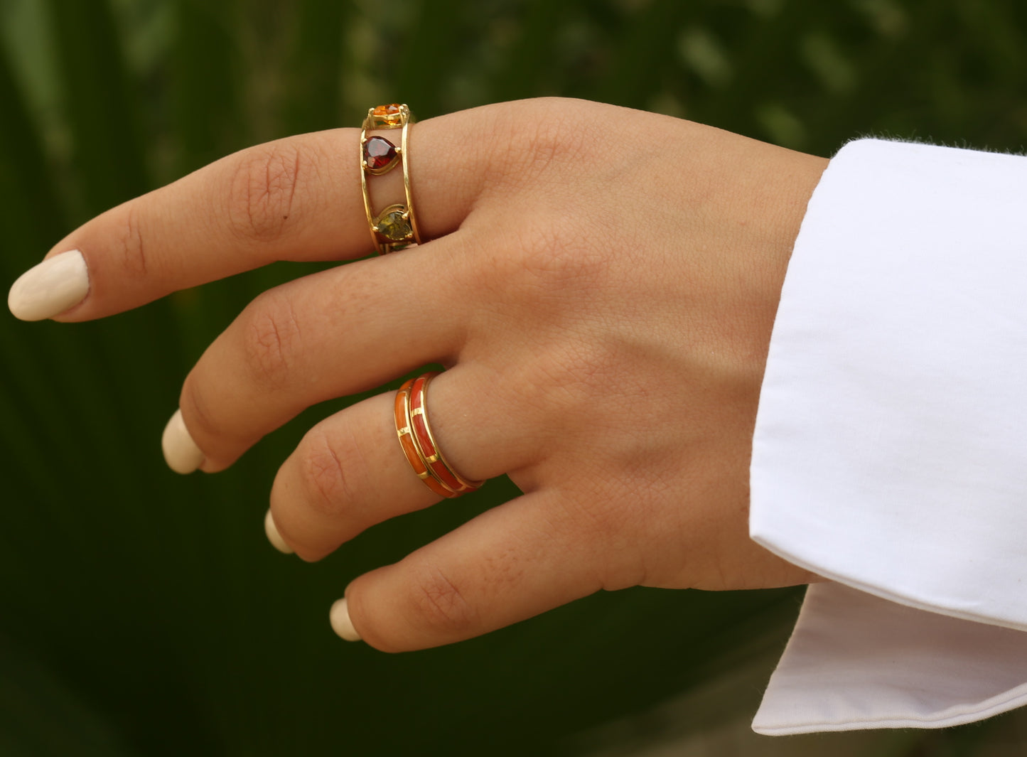 18K Gold Eternal Ring
