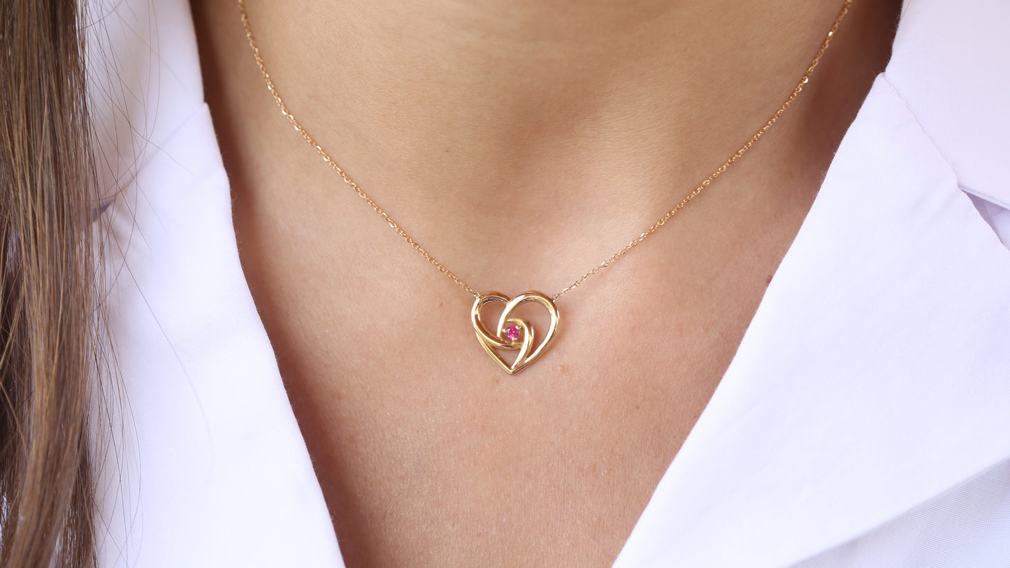 18K Gold Essence Necklace