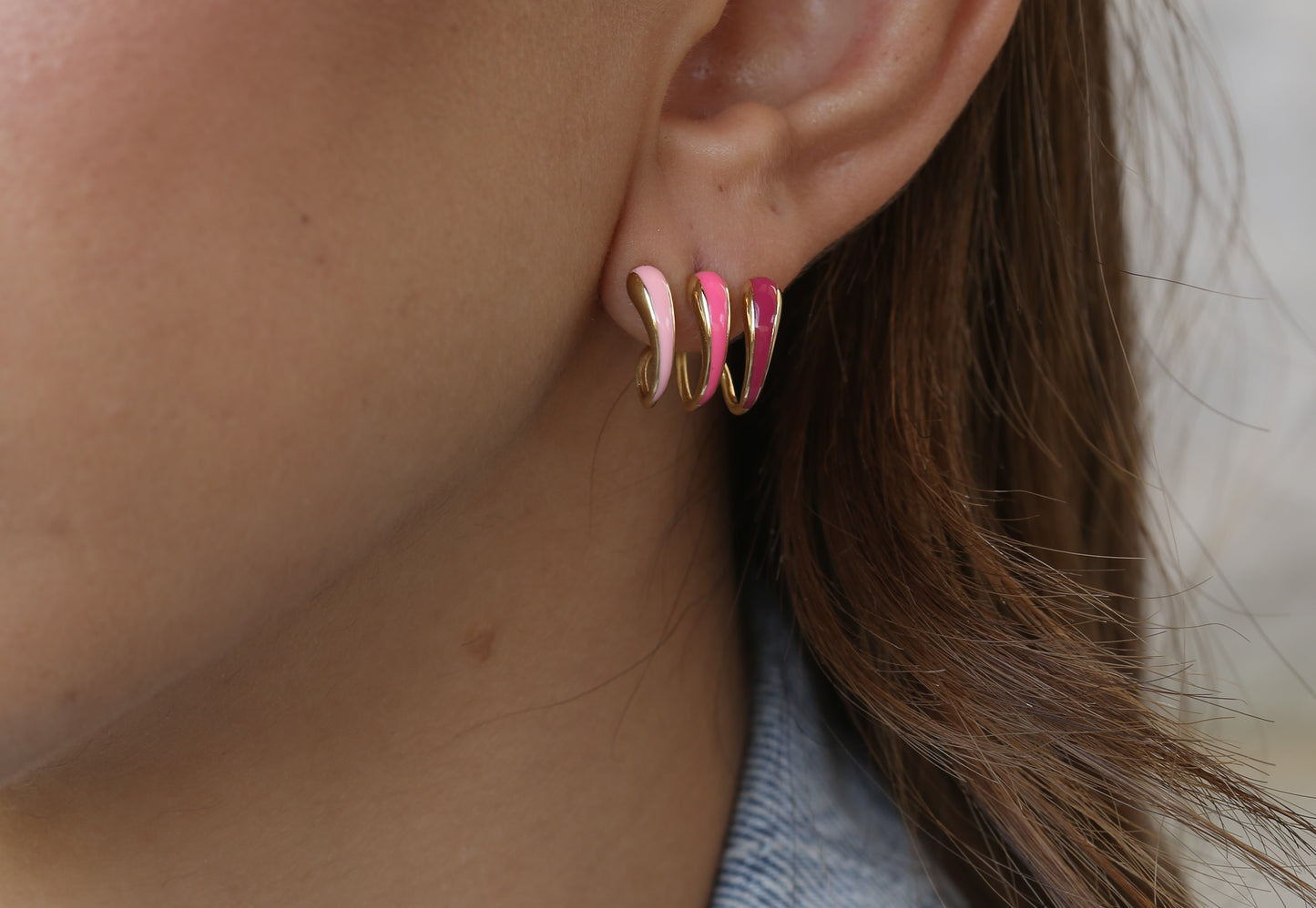 18K Gold Chroma Earring