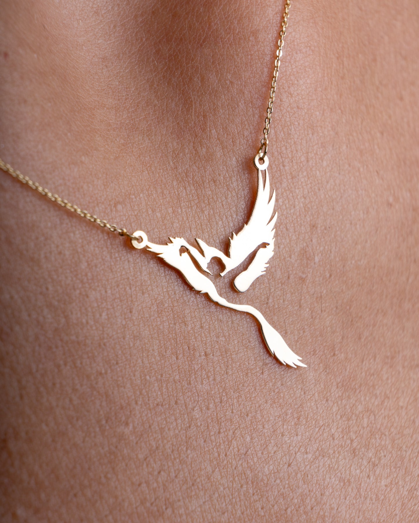 18K Gold Ballerina Necklace