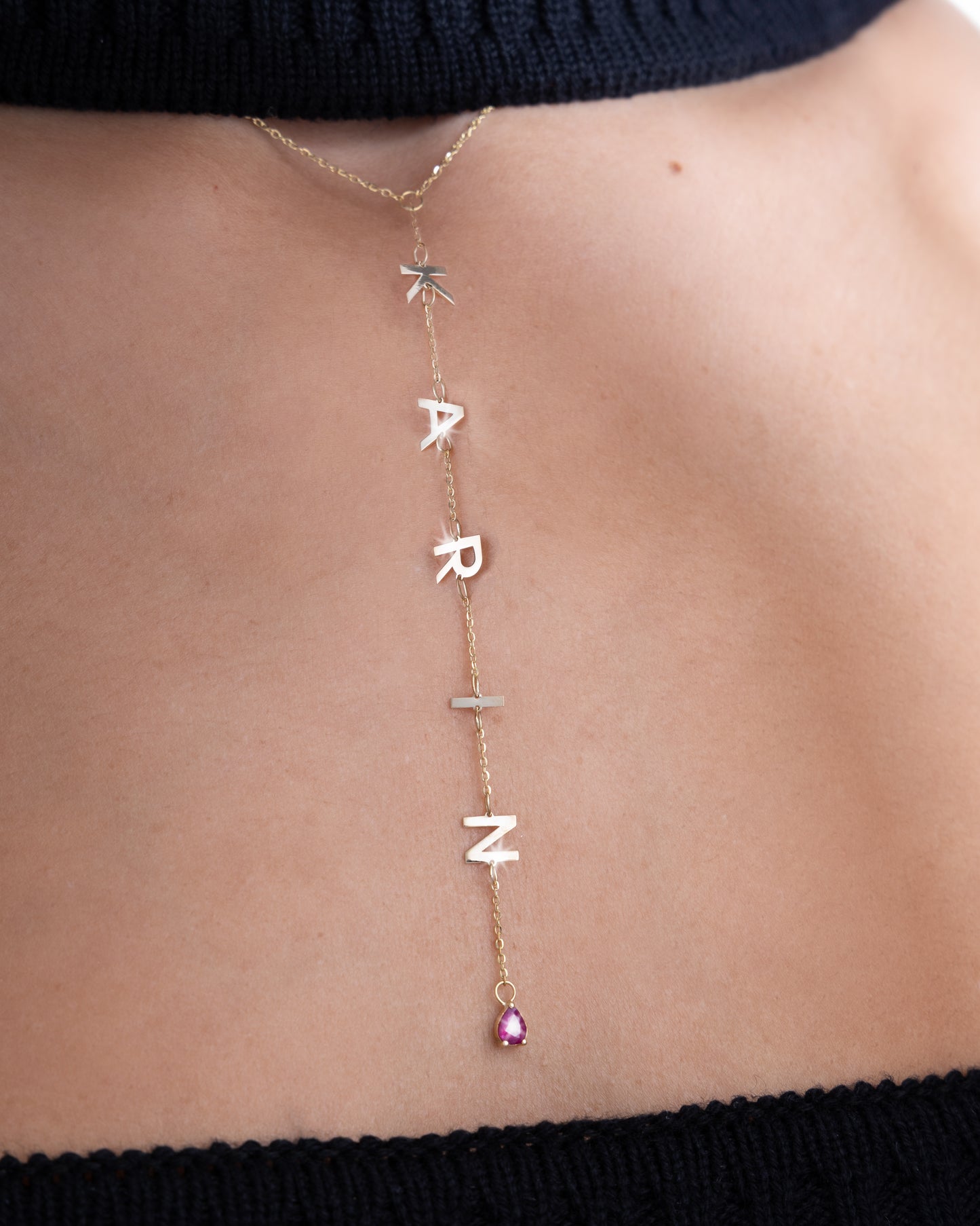 18K Gold Scarlet Necklace