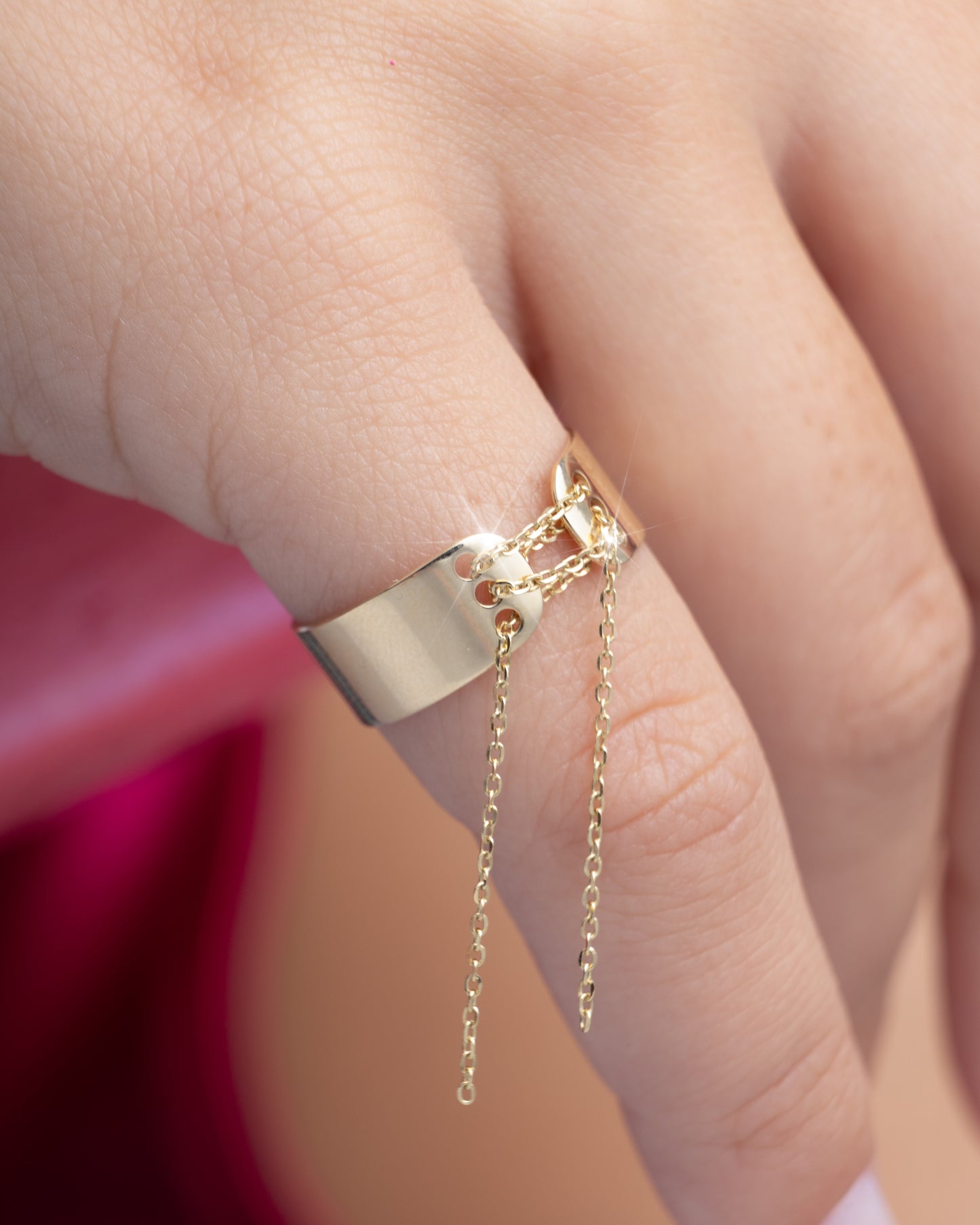 18K Gold Knot Ring