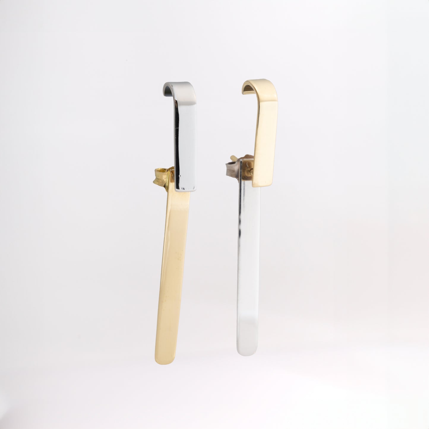 18K Gold Bi-Tone Lustina Earing