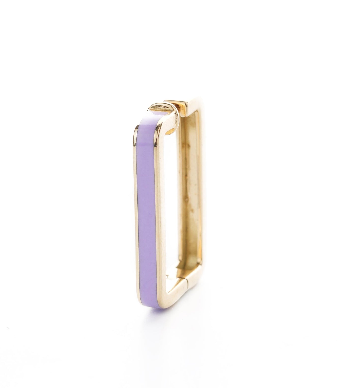 18K Gold Recta Earring